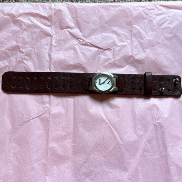 Puma leather watch - Picture 1 of 2